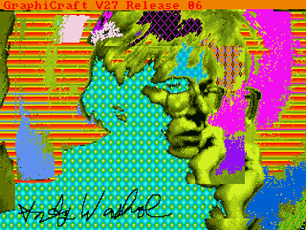 Andy Warhol Amiga Art