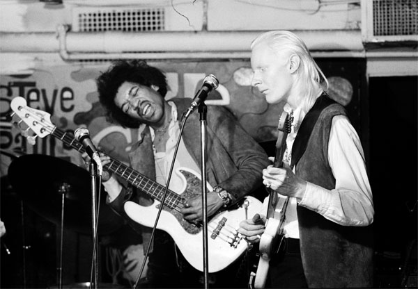 Hendrix and Johnny Winter