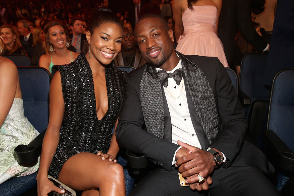 Gabrielle and Dwyane