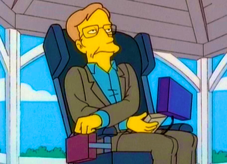 Hawking Simpsons